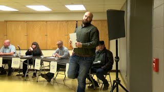 Candidate walks out of Kronenwetter trustee candidate forum [upl. by Drus]