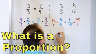 What is a Proportion in Math Calculate amp Solve Proportions amp Equations  633 [upl. by Anyar]