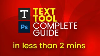 Mastering the Text Tool in Photoshop Ultimate Beginner’s Guide 2025 Edition [upl. by Letizia904]