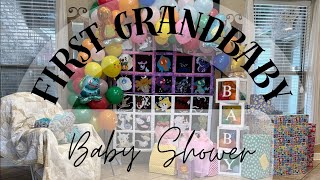 First Grandbaby Baby Shower [upl. by Gristede]