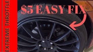 How to Fix a Curbed Rim for Only 5 Fast and easy solution [upl. by Enniotna732]