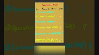 Punctuation Marks English Grammar english useofprepositionsinenglish englishlanguage [upl. by Odericus235]