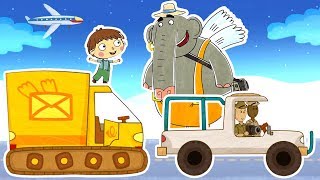 Vídeo de coches infantiles Coches de juguete Dibujos animados para niños [upl. by Alyled]