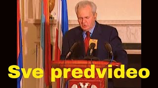 Milosevic govor sve predvideo [upl. by Nnylarej]