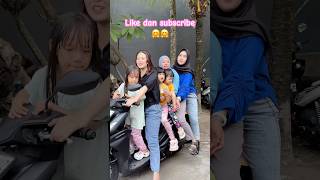 DOMINIQUE amp DARLEEN NEKAT BONCENG MOTOR ROMBONGAN 😱😱 viralvideo viralshort viralditiktok [upl. by Norahs]