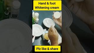 Hand foot whitening cream  5 days challenge cream  skincare shorts viralshort trendingshorts [upl. by Yesrod293]