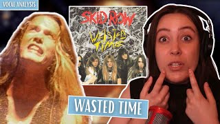 THOSE VOCALS Wasted Time  Skid Row  Vocal Coach Reaction amp Analysis  Jennifer Glatzhofer [upl. by Nwahsat]