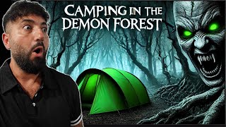 CAMPING IN THE DEMON FOREST [upl. by Ashlin]