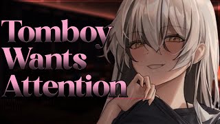 Tomboy Wants Your Attention 💓 F4M Friends to Lovers Insecure Gentle Soft Spoken [upl. by Eislek]