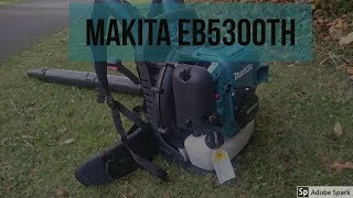 The Best BackPack blower For Under £300 Makita EB5300TH [upl. by Pulchi761]