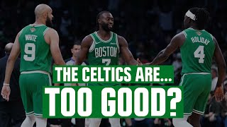 Are people actually complaining about the Celtics being too good  Celtics Pregame Live [upl. by Ennaecarg]