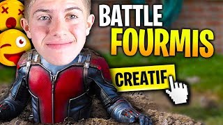 BATTLE ROYALE MODE FOURMIS CONTRE LA TEAM CROÛTON SUR FORTNITE CRÉATIF [upl. by Keeley705]