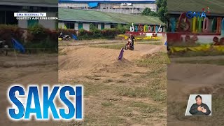 13anyos na motocross rider patay matapos mabagsakan ng motorbike sa balikat  Saksi [upl. by Dickson]