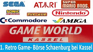 1 Retro Game Börse Schauenburg bei Kassel [upl. by Lhary]