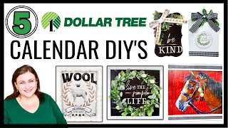 DOLLAR TREE CALENDAR DIYS UNSING NEW DOLLAR TREE CALENDARS DOLLAR TREE HIGH END FARMHOUS DIY [upl. by Brittne311]