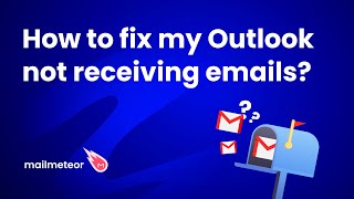 How do I fix my Outlook not receiving emails [upl. by Adnical]