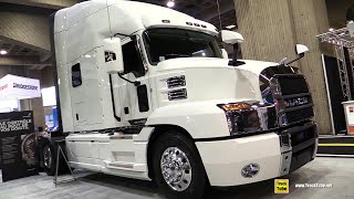 2019 Mack Anthem AN64T Sleeper Truck  Exterior and Interior Walkaround  2019 Expocam Montreal [upl. by Avelin]