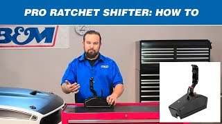 How to Shift a BampM Pro Ratchet Shifter [upl. by Iyre]