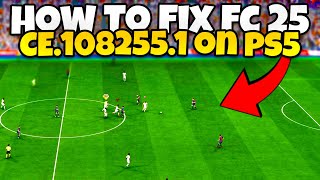 How To Fix FC 25 Error CE1082551 on PS5 l EA Sports FC 25 Error Code CE1082551 on PS5 Fix [upl. by Caiaphas581]