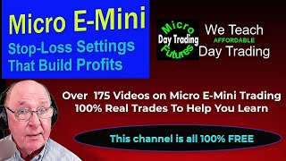 Top Risk Control Tips For Setting Stoplosses In Micro Emini Day Trading [upl. by Kirad]