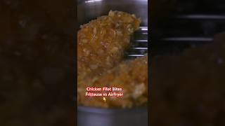 Chicken Filet Bites  Fritteuse vs Airfryer [upl. by Eissirc]