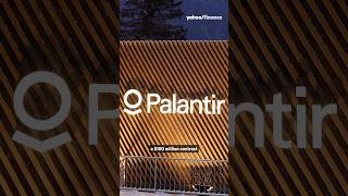 Palantir wins 100M contract with US military for AI tool shorts [upl. by Oirrad887]