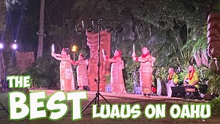 3 BEST LUAUS IN OAHU [upl. by Novyat]