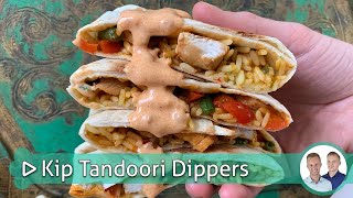 Kip Tandoori Dippers  Koken amp bakken met SterkInDeKeuken [upl. by Naynek]