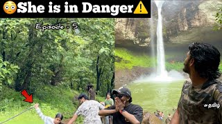 😳She is in danger⚠️but ttf is there for her♥️ Episode  05 😍Devkund waterfalls  TTF [upl. by Leunamesoj359]