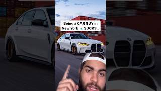 Worst Things About Being a Car Enthusiast in NYC cars car bmw newyork [upl. by Aenat]