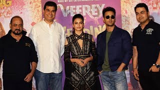 Veerey Ki Wedding Trailer Launch  Kriti Kharbanda  Pulkit Samrat  Bollywood Events [upl. by Haeel]