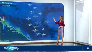 Danas maksimalna temperatura 15 stepeni ali stiže zahlađenje sa kišom [upl. by Setiram]