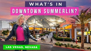 Downtown Summerlin  Guide to Shopping and Restaurants at Las Vegas Premier Outdoor Shopping Mall [upl. by Etsirhc]