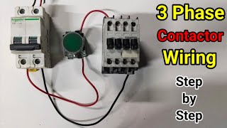 3 Phase Contactor Wiring  Contactor Ka Connection Kaise Karte Hai  AGR techQ [upl. by Adlesirk]