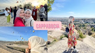 CAPPADOCIA VLOG 🇹🇷 my first time on a hot air balloon [upl. by Rodman]