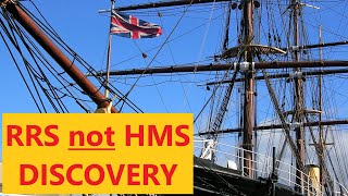 Royal Research Ship Discovery sailed 1901 Scott amp Shackleton National Antarctic Expedition [upl. by Emelia]