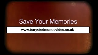 VHS video memories to iPhone iPad DVD MP4 USB wwwburystedmundsvideocouk [upl. by Havstad]