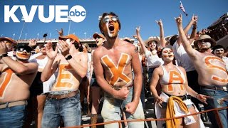 Texas Longhorns football fans excited for first SEC gameday [upl. by Ikey]