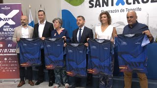 Rueda de Prensa  Presentación de la X Media Maratón de Santa Cruz de Tenerife [upl. by Dranoel359]