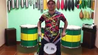 Batucada Lesson TUTORIAL SAMBA AFROBAHIA [upl. by Haldane]