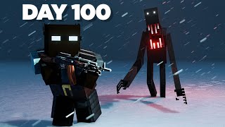 Surviving The Scariest Winter Storm In Minecraft FULL MOVIE [upl. by Nannie665]