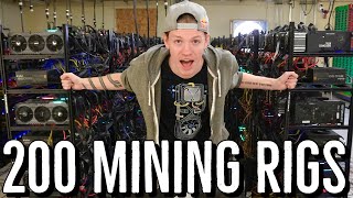 Getting these 200 Mining Rigs up and Running [upl. by Drisko557]