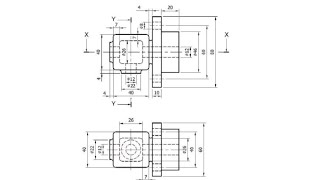 Engineering Drawing N3Sectional DrawingPart 1️⃣ [upl. by Normac]