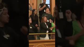 Maori MPs stage Haka dance protest in New Zealand parliament to oppose controversial bill [upl. by Robet129]