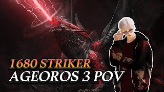 Lost Ark1680 Deathblow Striker  T4 Ageoros POV [upl. by Adnalay]