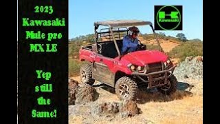 2023 Kawasaki Mule Pro MX 700 EPS LE kawasaki sidexside workhorse trailriding familytime [upl. by Ihsir]