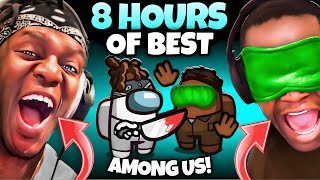 8 HOURS OF SIDEMEN AMONG US BEST VIDEOS [upl. by Carpio]