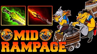 Techies Dota 2 Mid Rampage 733 Meta Carry Pro Gameplay Guide Build [upl. by Toomin605]