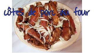 Comment faire les côtelettes de porc au four [upl. by Aynotak799]