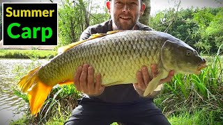 Summer Carp Fishing Session Catching Carp on Boilies amp Double Take [upl. by Bores427]